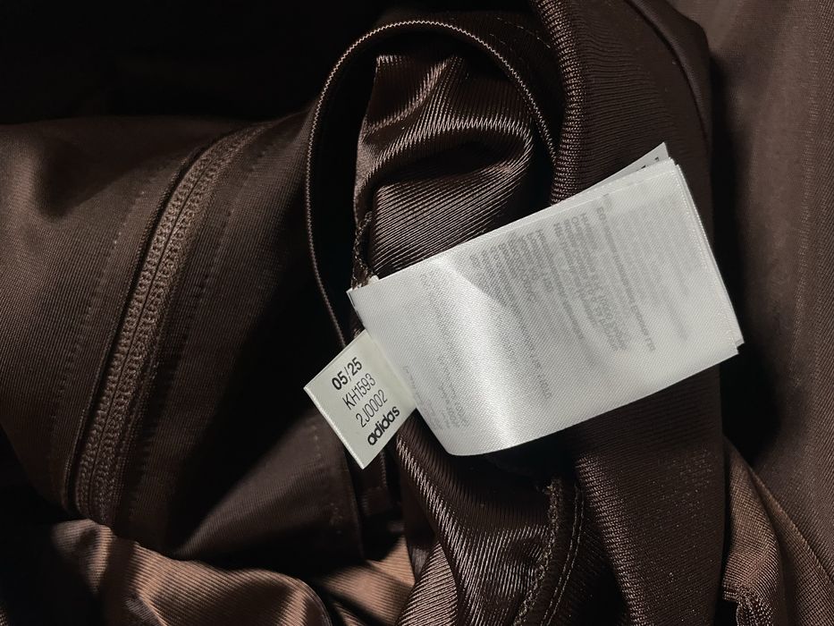 Коричнева олімпійка Adidas Firebird S олимпийка адидас зип худи