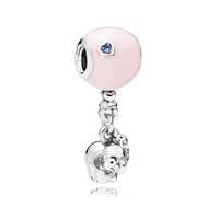 Pandora Charms Pandora - Słoń z różowym balonem