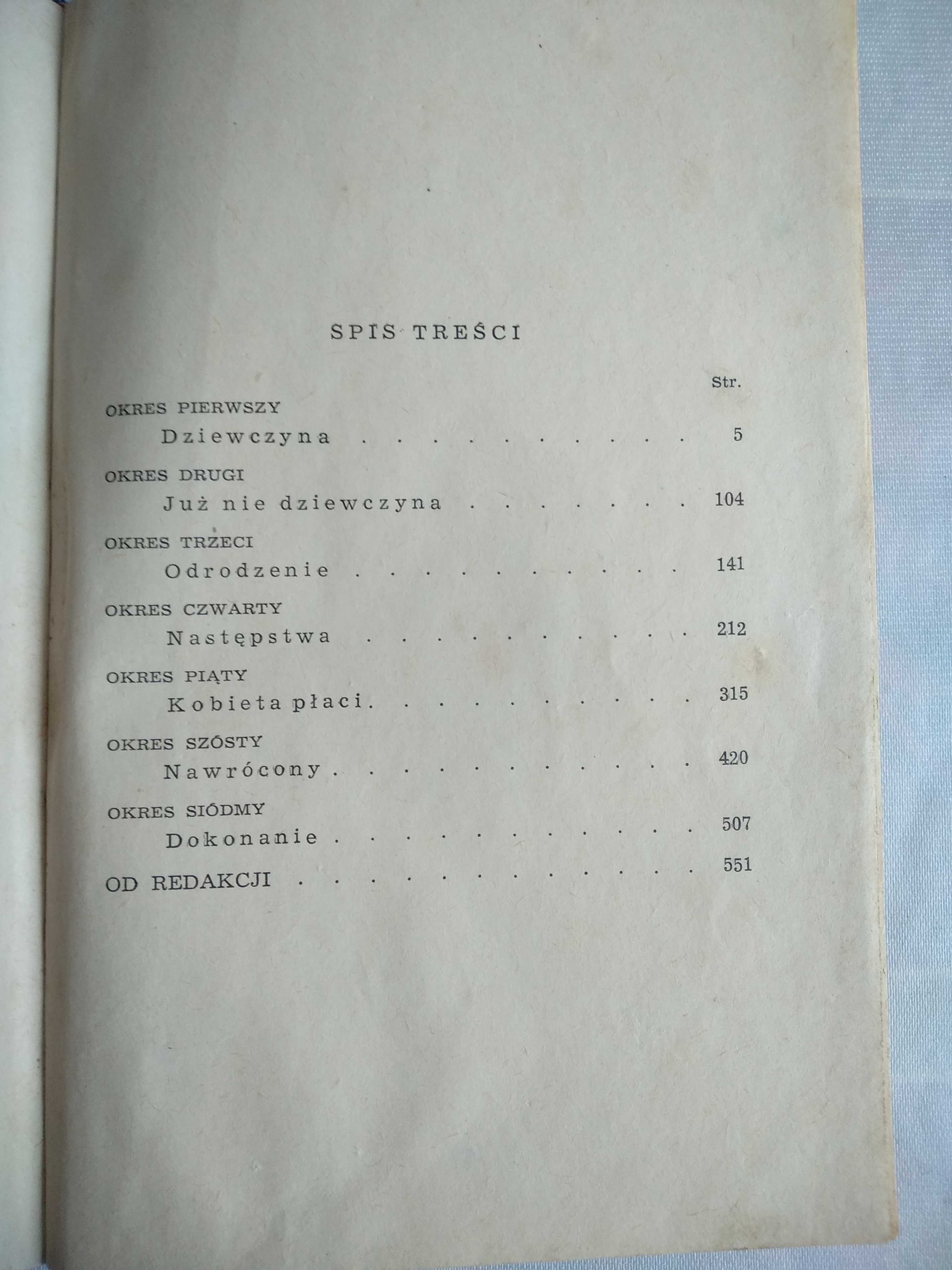 "Tessa d'Urberville" Thomas Hardy wydanie z 1960r