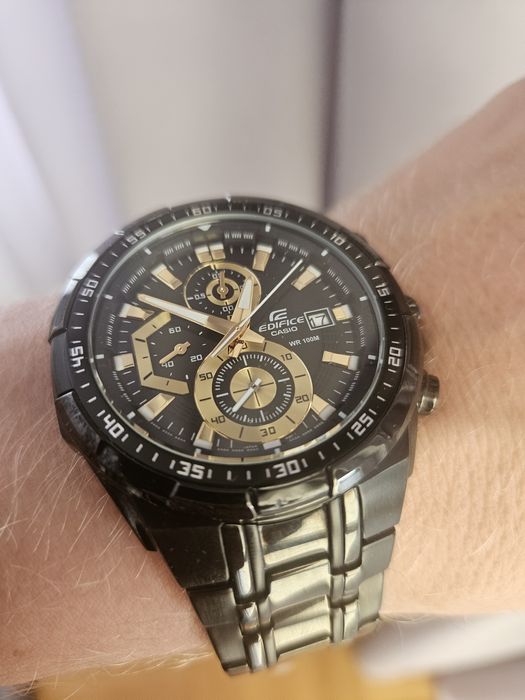 Zegarek męski EDIFICE Chronograph EFR-539BK-1AVUEF