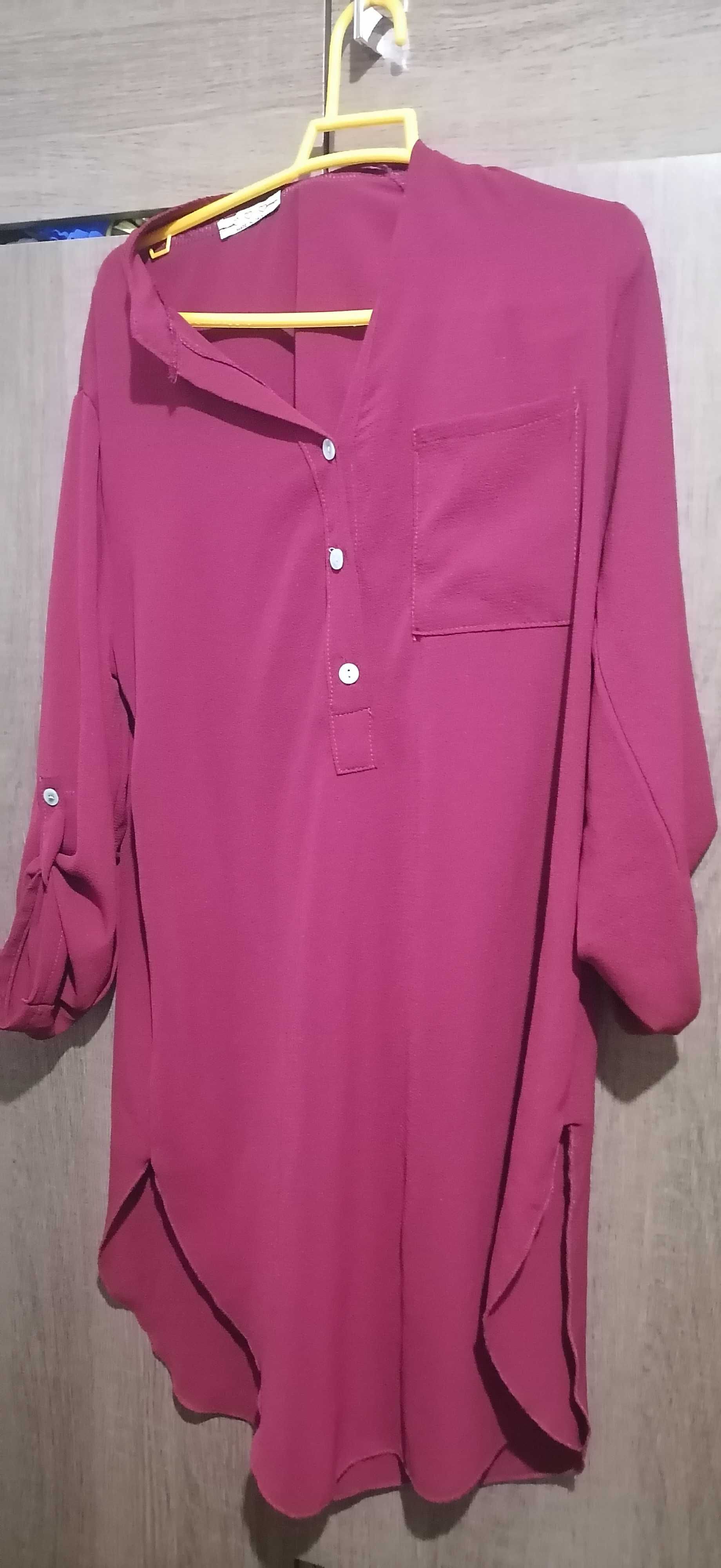 Túnicas rosa e bordo S ao L