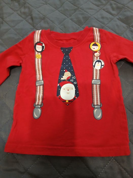 Bluza George rozmiar 68 na święta długi rękaw