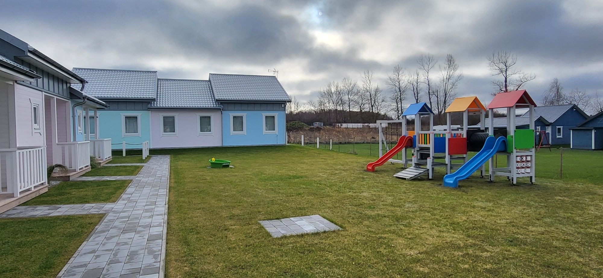 Nowe domki nad morzem  Pastelowe  Ustronie  ul. Wierzbowa 6