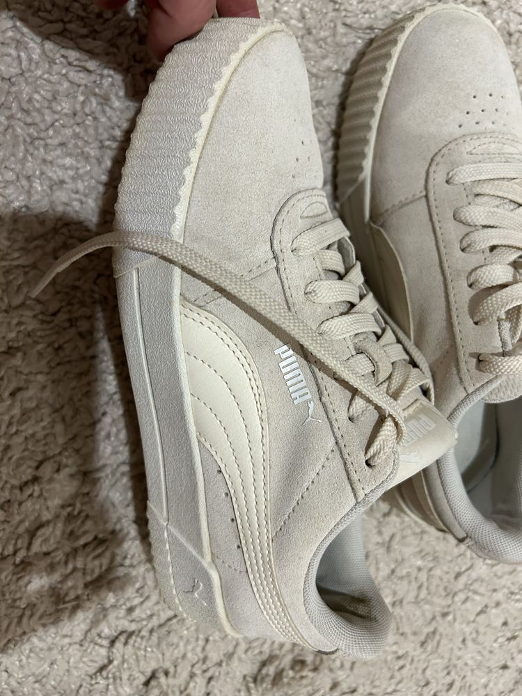 Продам кеди Puma бежеві