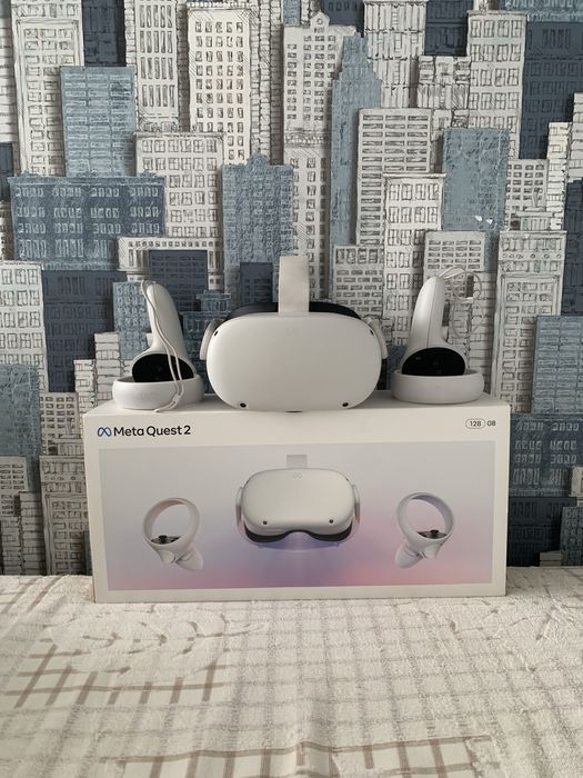 СРОЧНО ПРОДАМ Окуляривіртуальноі ряльності Meta Quest 2 128Gb