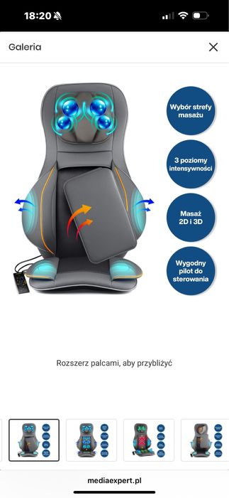 Mata masująca modivon