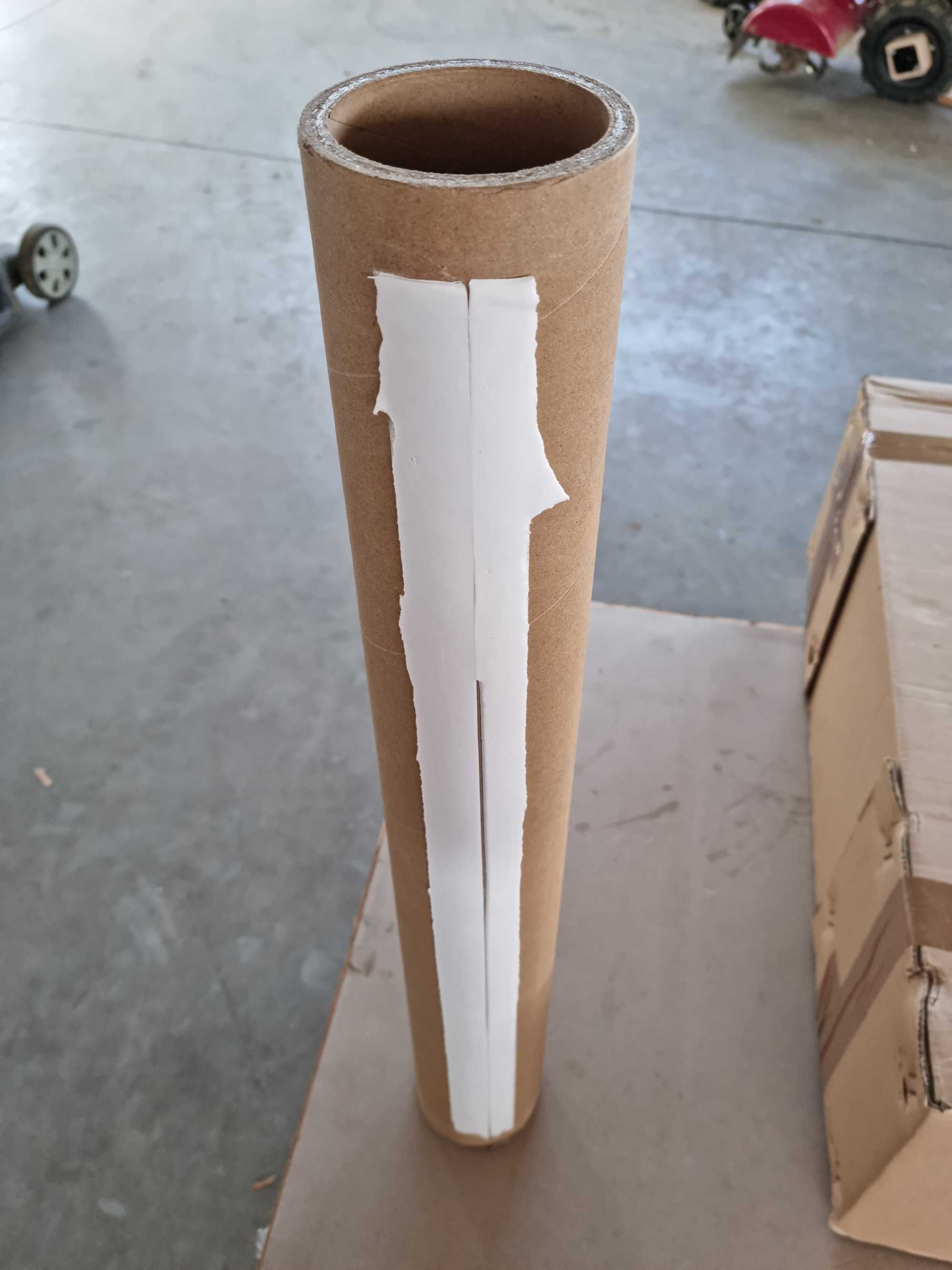 Tuba gruba tektura papier karton
