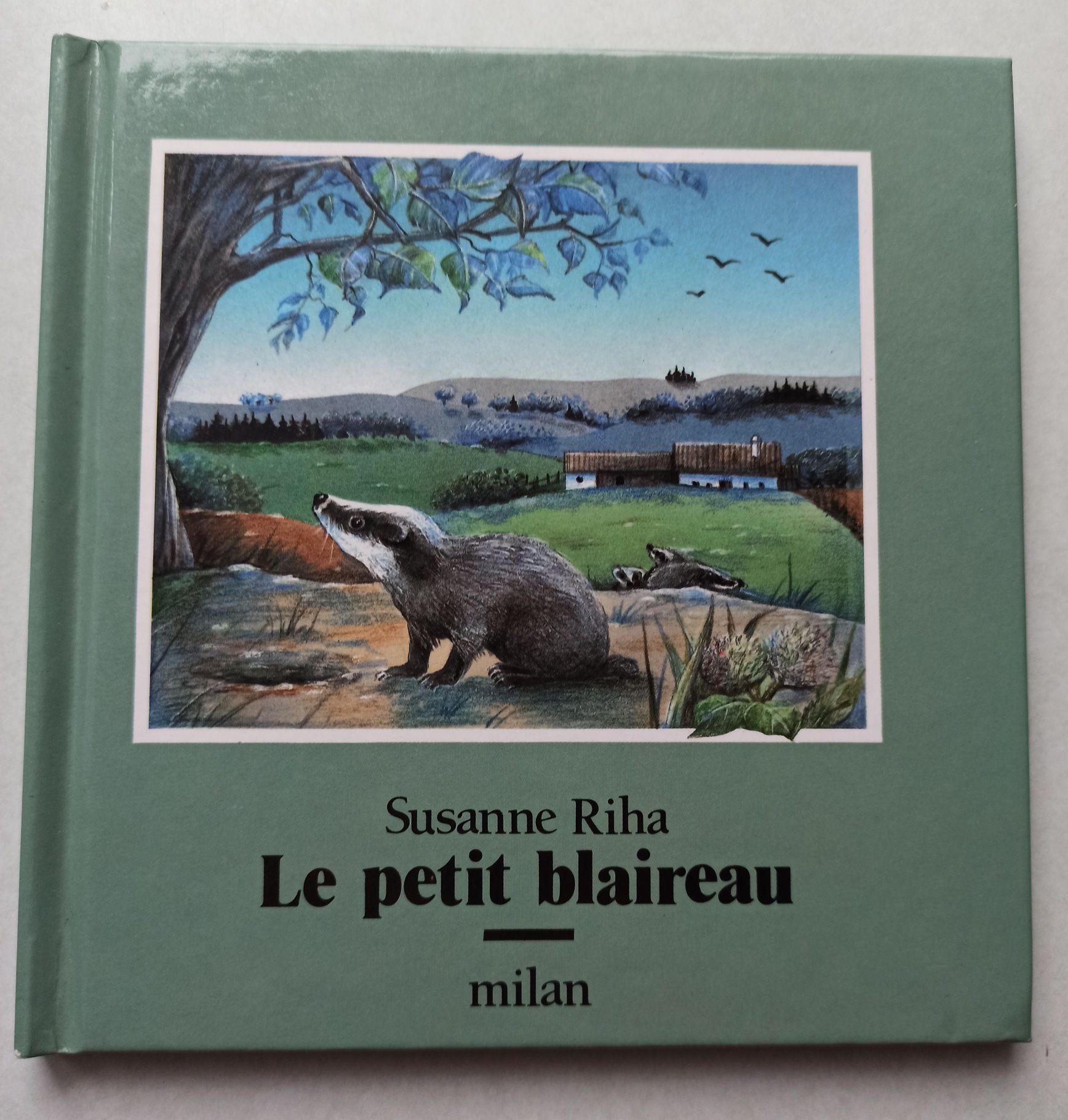 Le petit blaireau & Le petit lapin - S. Riha - książeczki po francusku