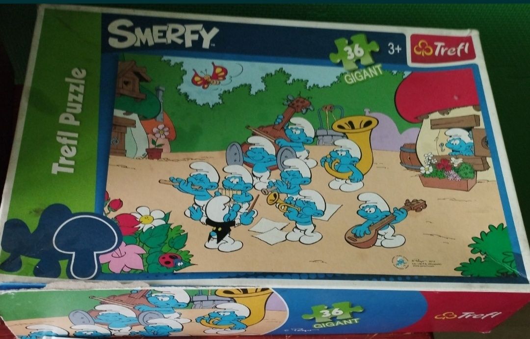 Puzzle duże 3 latka