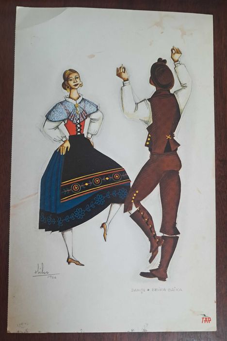 Postal TAP Vintage