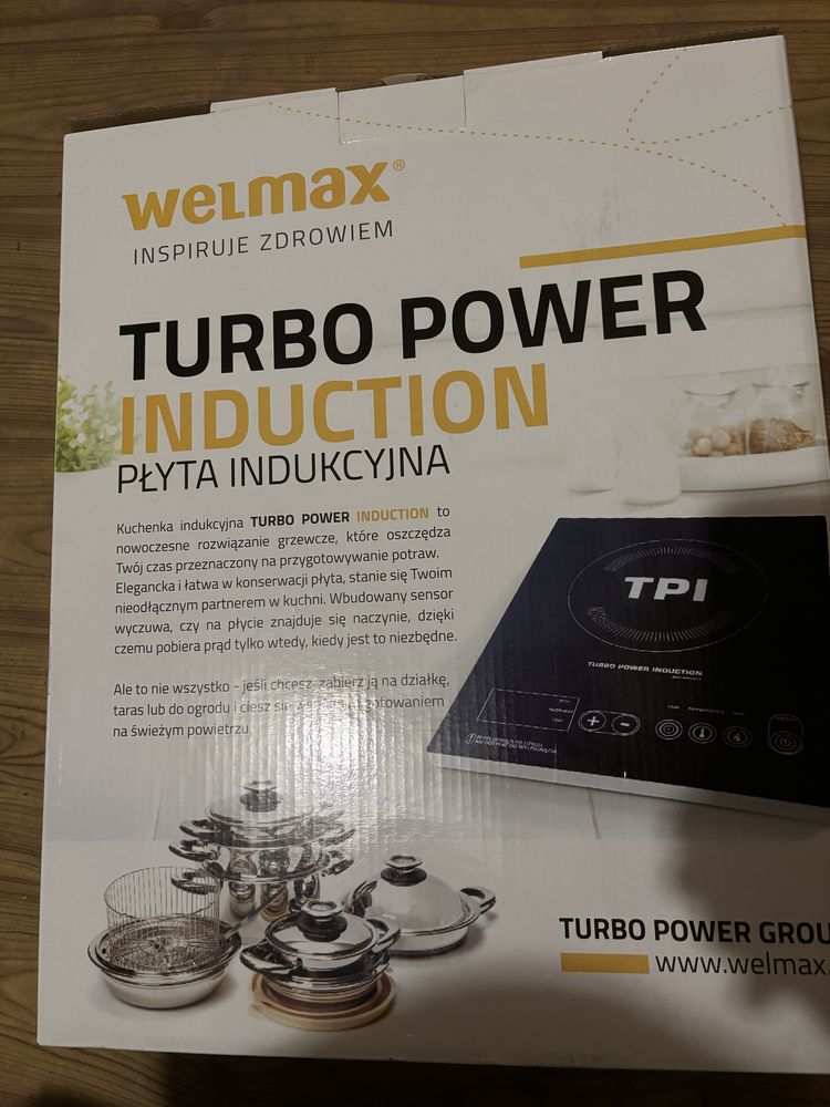 Płyta indukcyjna Welmax Turbo Power