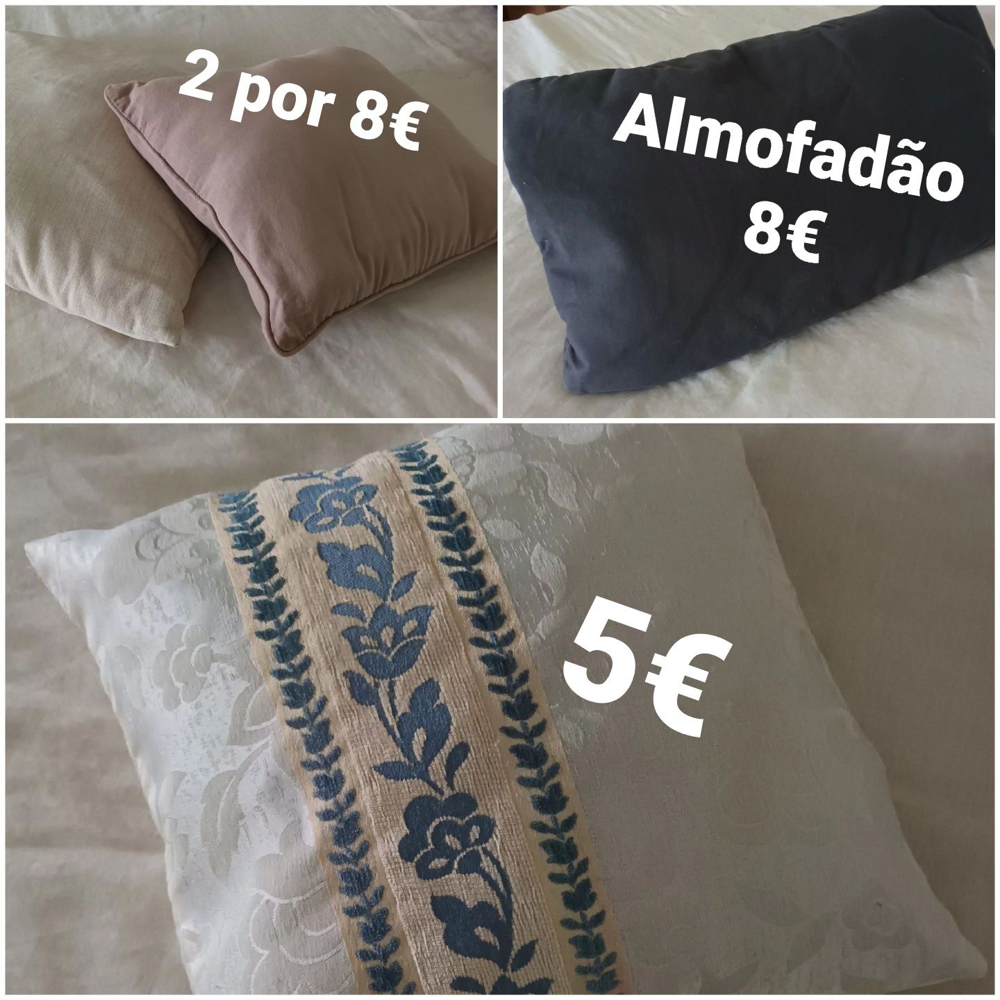 2  almofadas decorativas