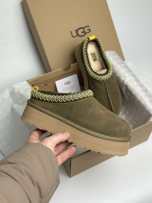 UGG Tasman Platform Burnt Olive | Розміри: 37-41 EUR