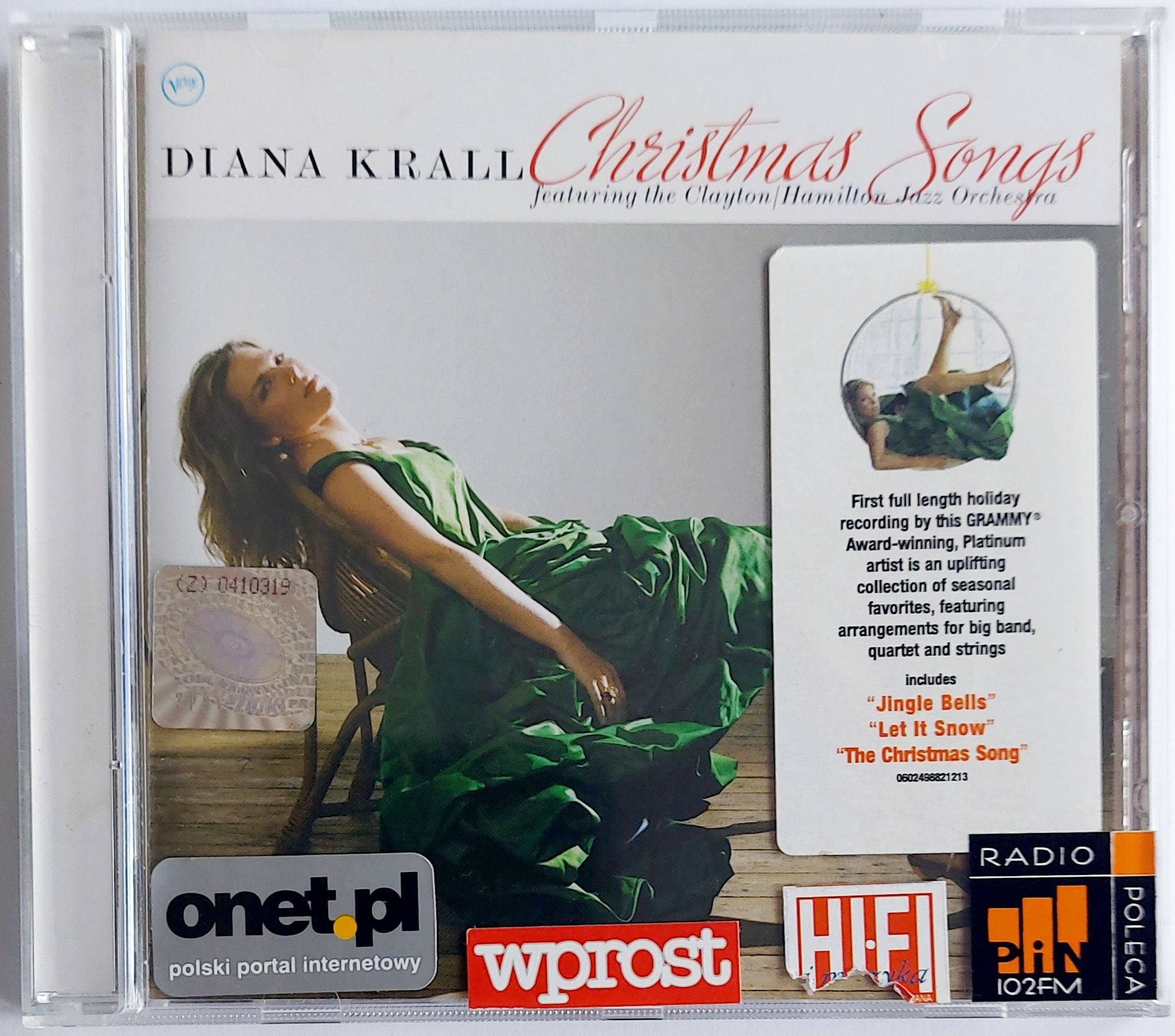 Koledy Diana Krall Christmas Songs 2005r