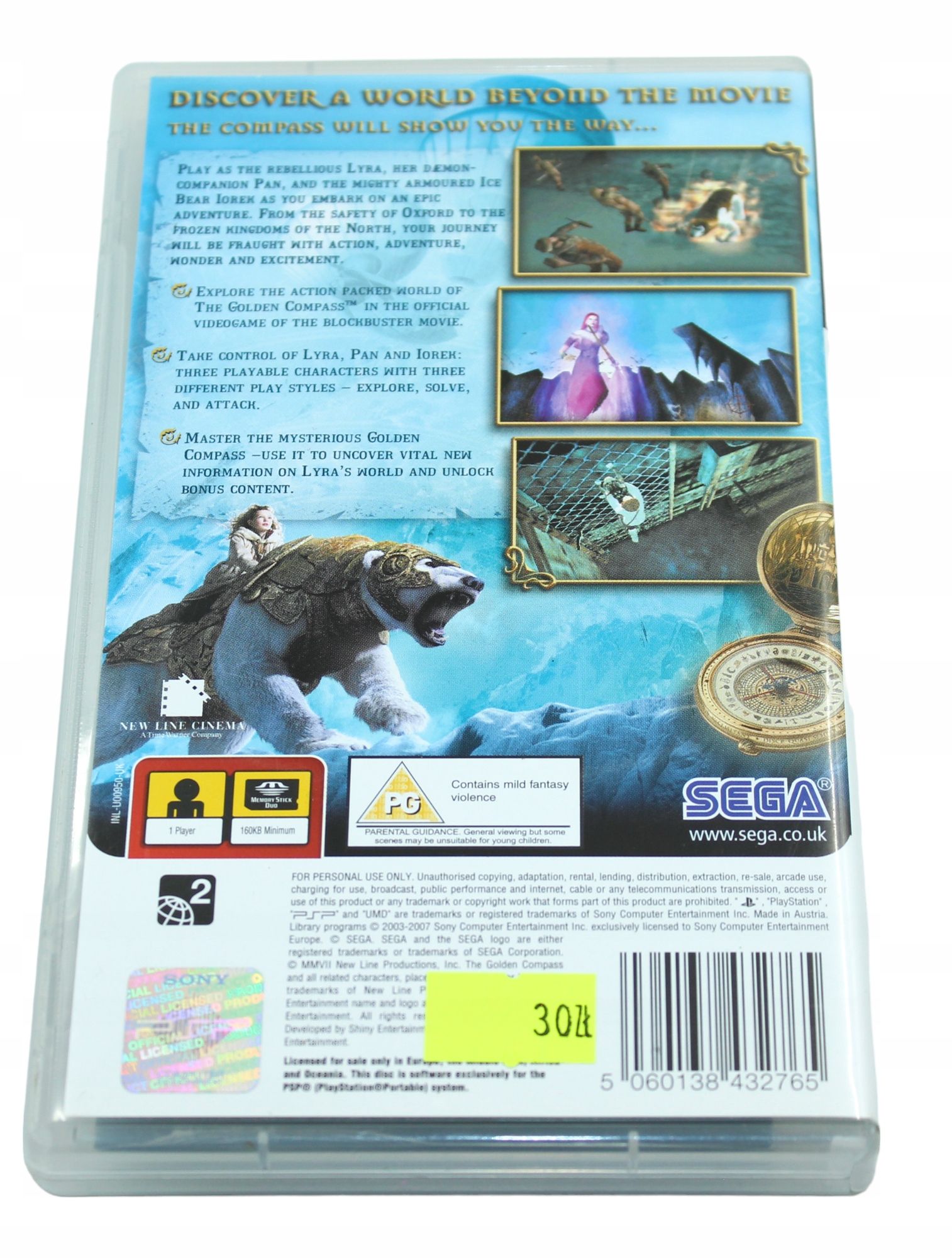 The Golden Compass The Official Videogame PlayStation Portable PSP