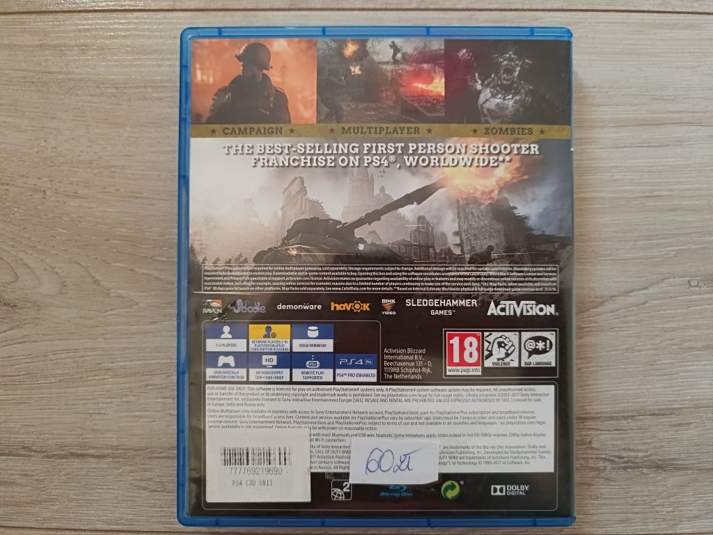 Gra PS4 - Call of Duty WWII