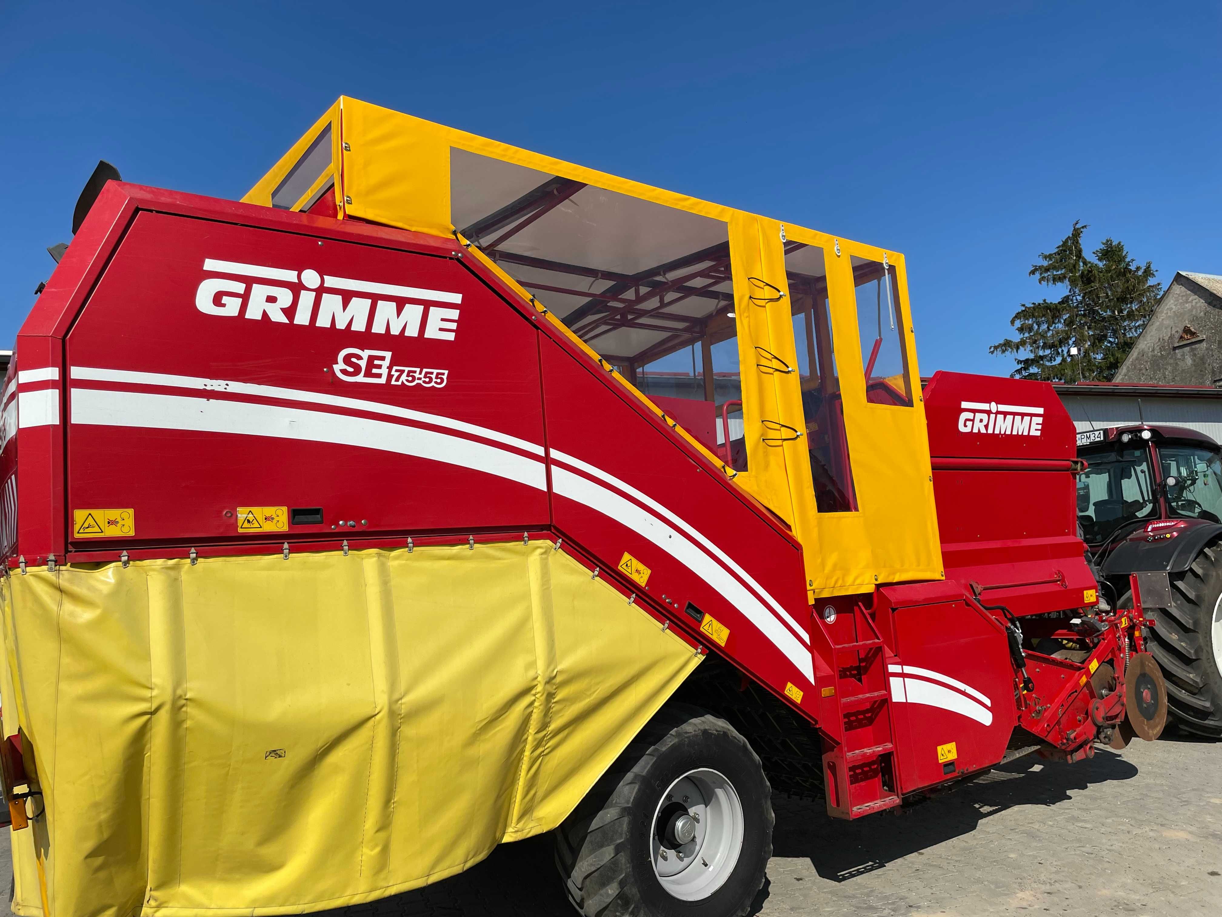 Grimme DR1500, SE 75-40, 75-30, SE140 plandeka tylnia