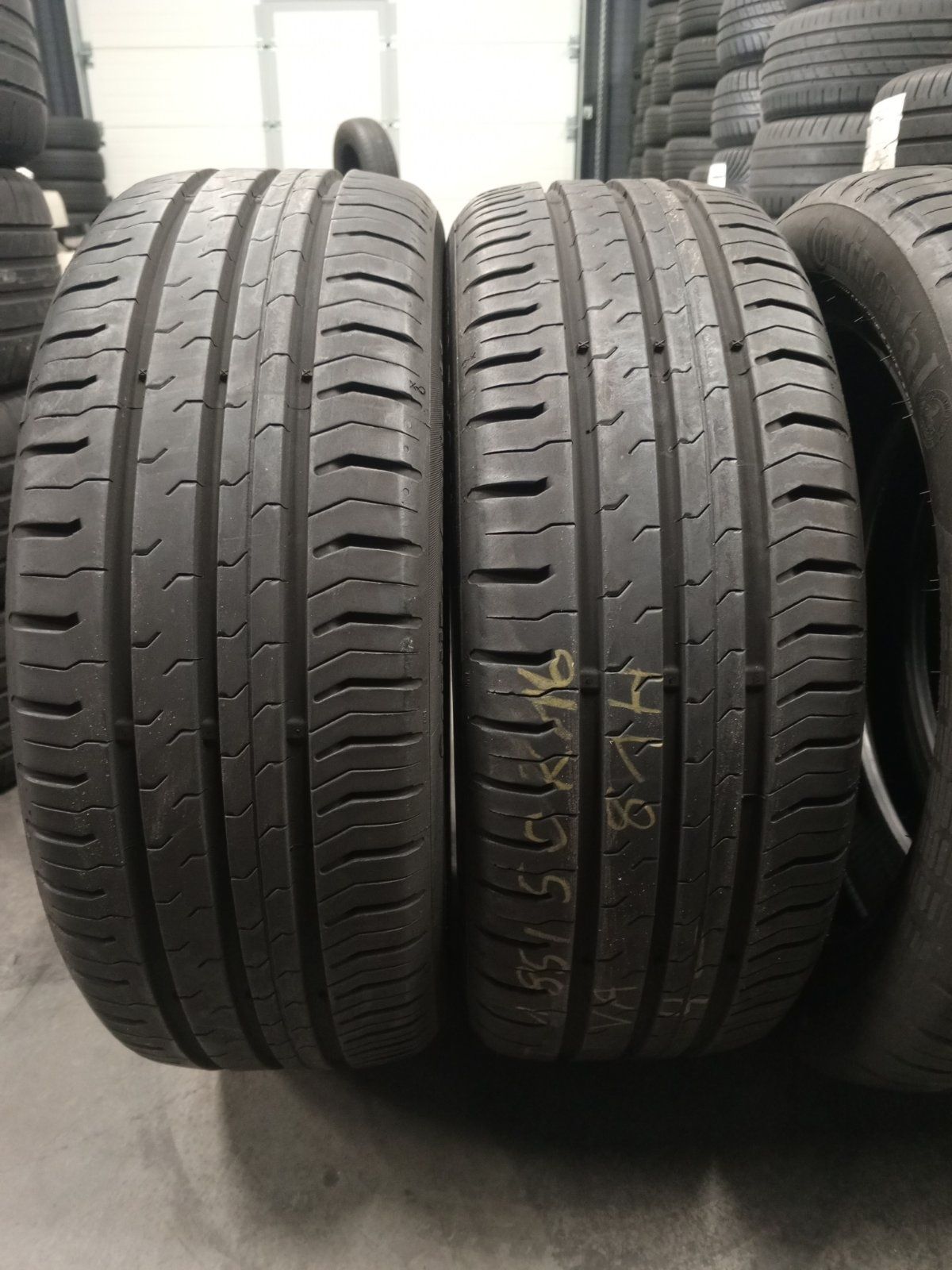 185/50 R16 CONTINENTAL Conti Eco Contact 5 MO, Літні шини б/в, Склад