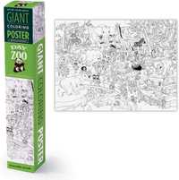 Giant Coloring Poster - Dzień w ZOO