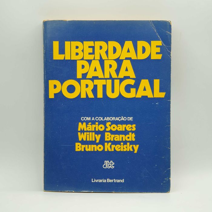 Livro - Mário Soares - Liberdade Para Portugal - PARP