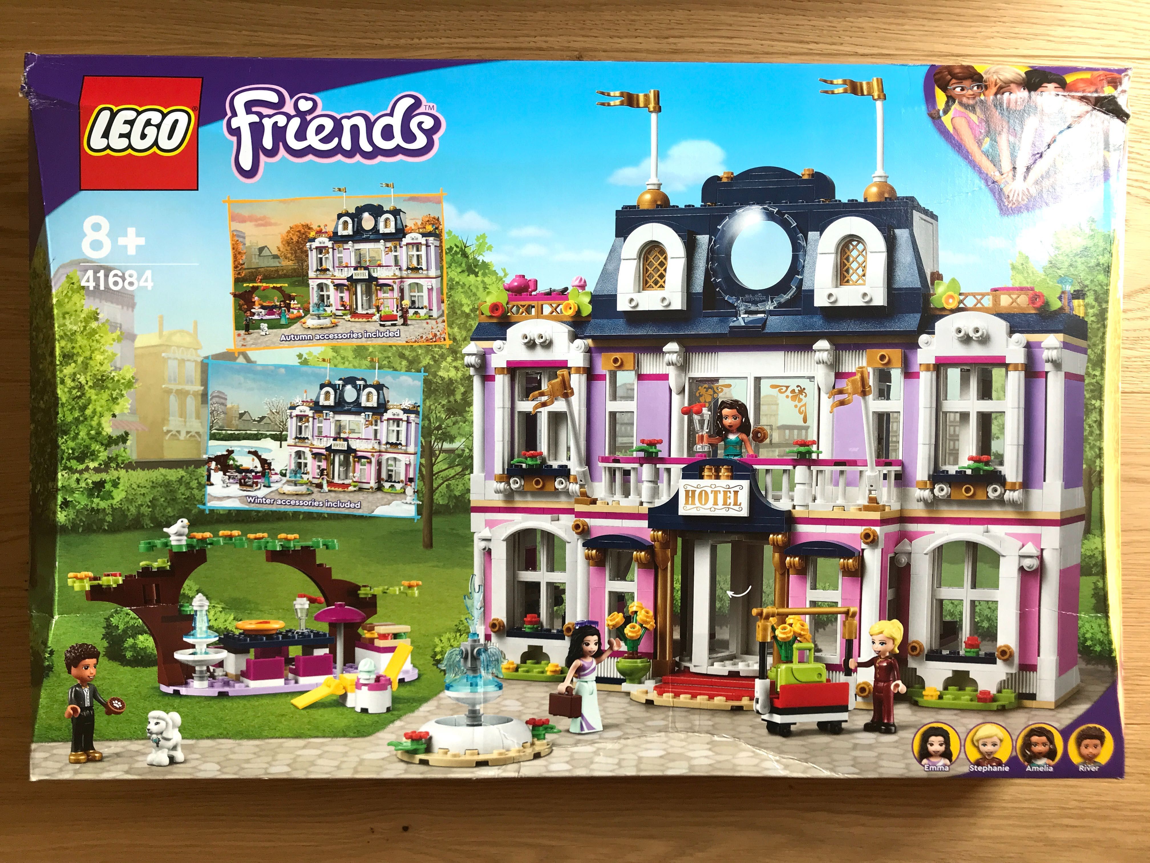 Klocki LEGO Friends 41684 Wielki hotel w Heartlake - NOWE