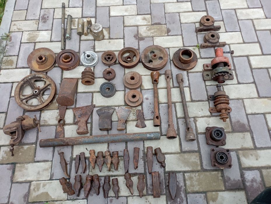 Сокира Молоток шків вал ступиця латунь бронза кругляк