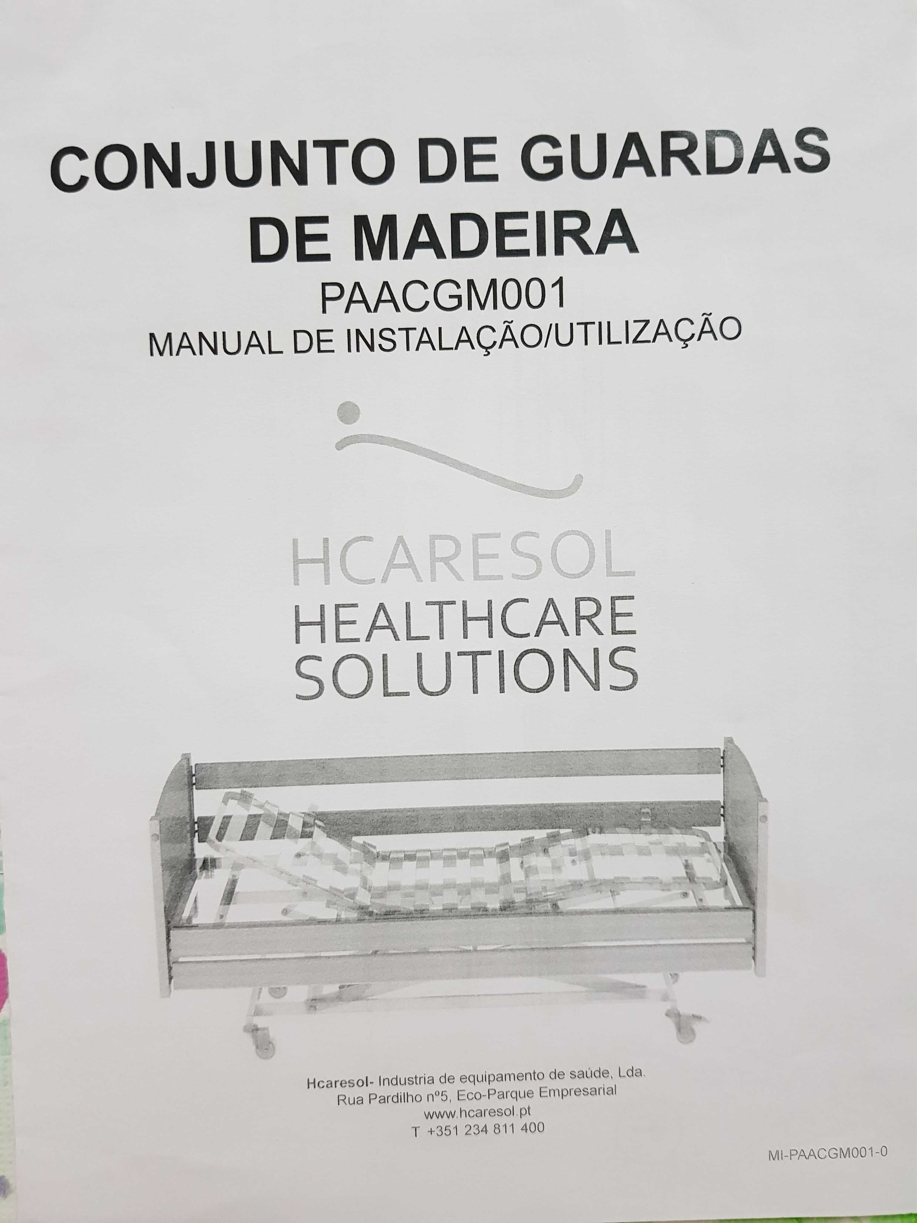 Cama Articulada Eléctrica Geriátrica + Cadeira para Banho/Duche
