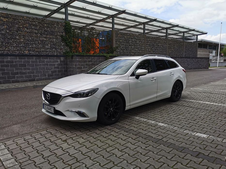 Mazda 6 4x4 Biała Perła Polift. 2.2 Diesel 150000km.