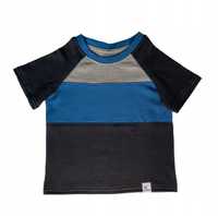 Bluzka wełniana 74/80 cm koszulka merino wełna 100% wool t shirt