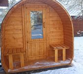 Sauna  drewniana z grubego balika