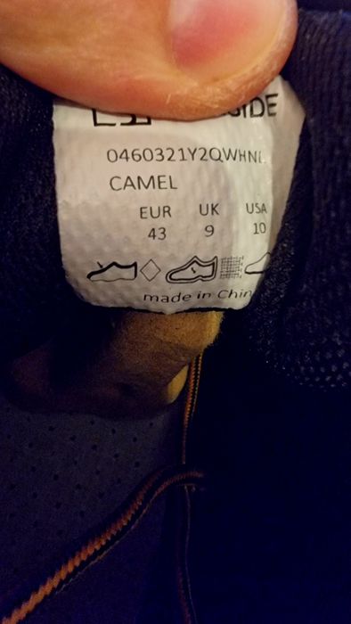 Botas de caminhada Camel  Tam "43"