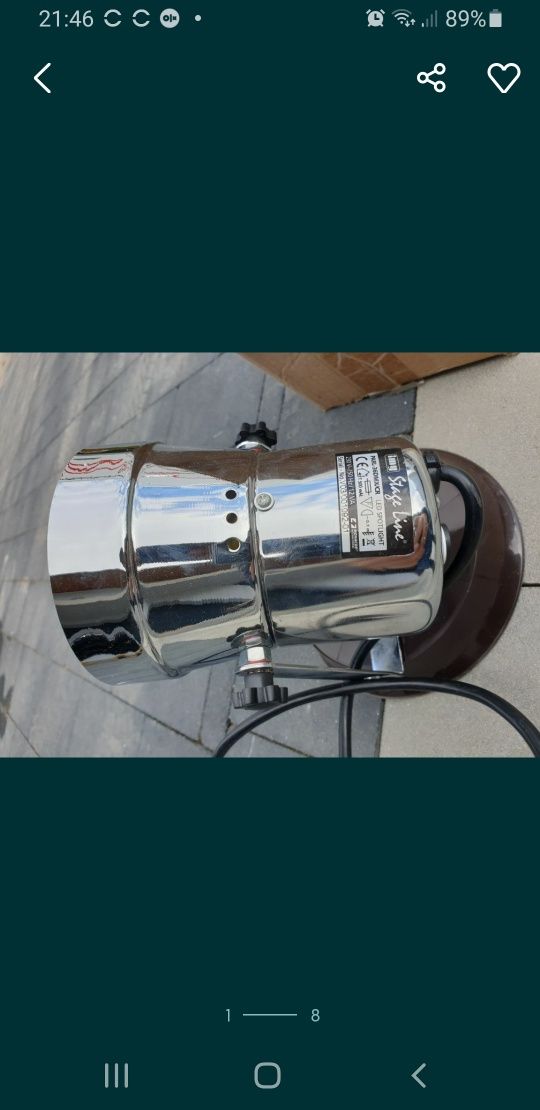 Reflektor PAR 16 Stage Line led. 2 sztuki.