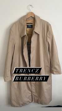 Trencz Burberry vintage płaszcz prochowiec