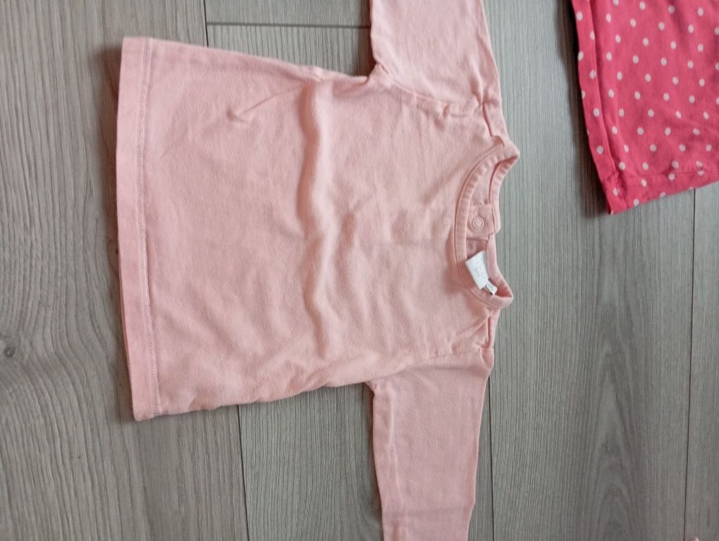 Bluzeczki 3 szt rozmiar 68