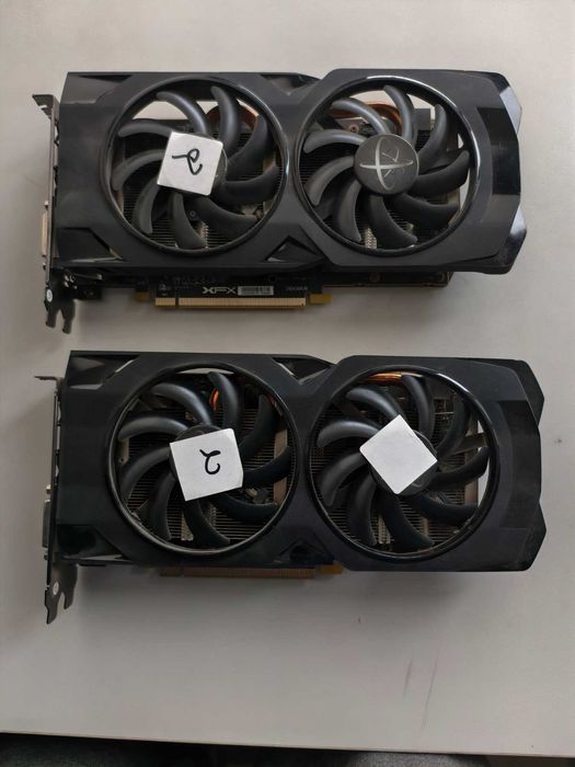 Дві відеокарти RX 470 8gb Артефакти! В ремонт!