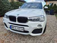 BMW X3 Bmw X3 2,0d 190ps 2014 rok Mpakiet Shadow line