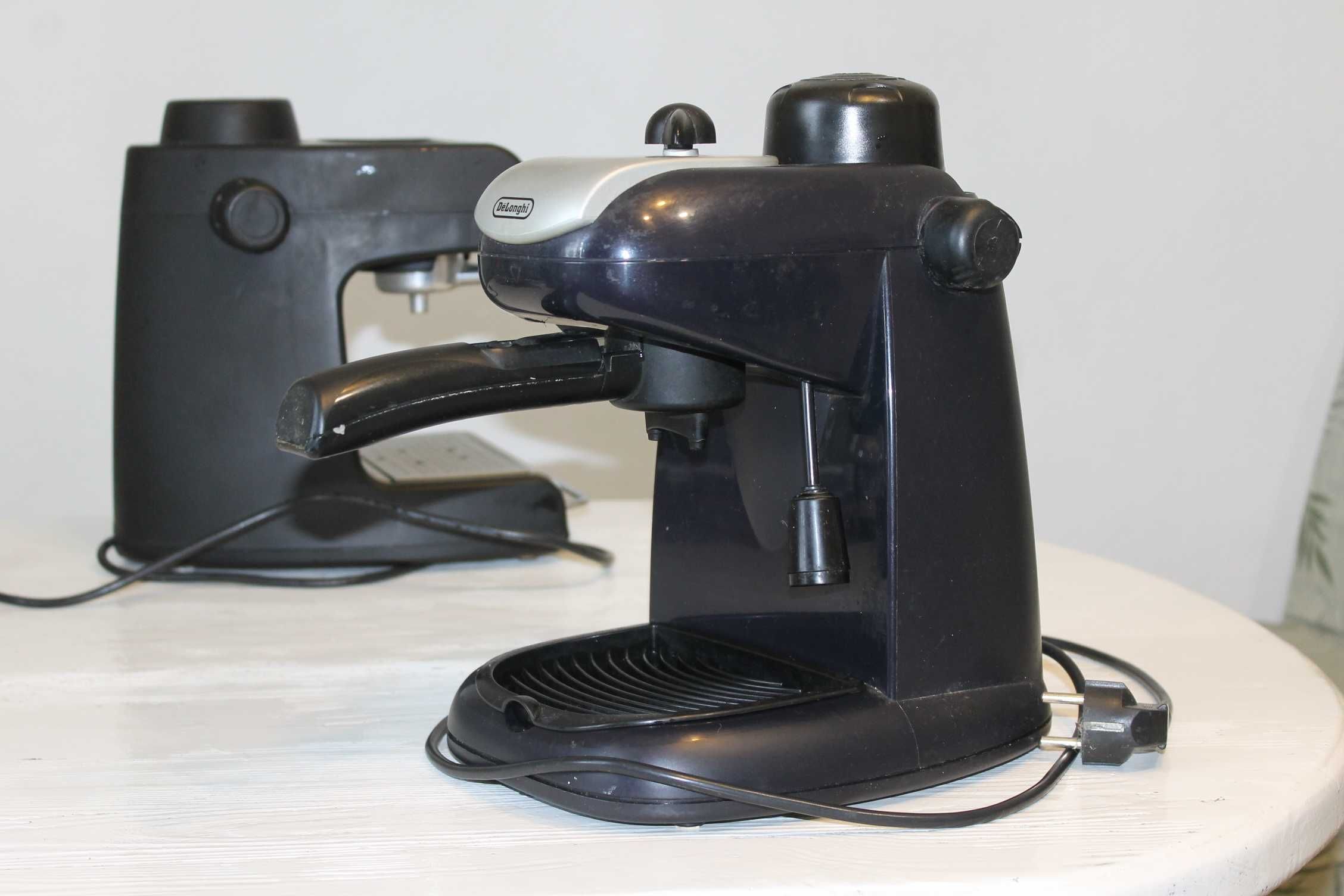Кавоварка еспресо (ріжкова) Binatone EM-207 + Delonghi EC7 гарний стан