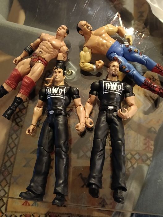 Conjunto de Bonecos Figuras Wrestling WWE