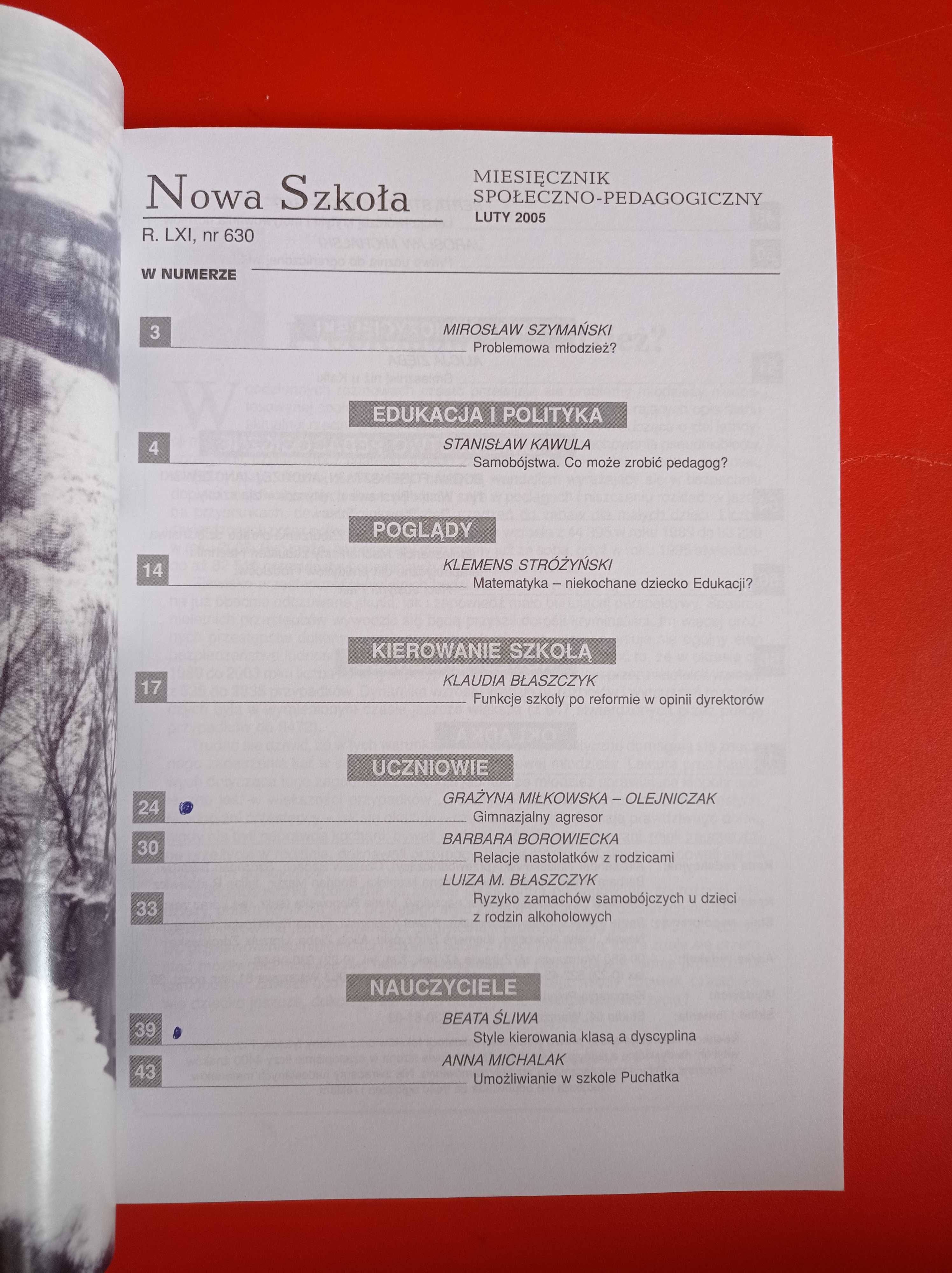 Nowa szkoła nr 2, luty 2005 miesięcznik