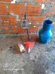 Arrancador de batatas para motocultivador ou motoenxada