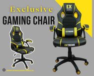 Fotel Gamingowy dla Gracza Extreme EX Black/Yellow