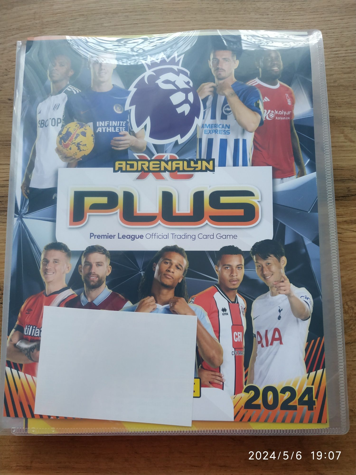 Zamienię karty z kolekcji Panini Premier League Plus 2024