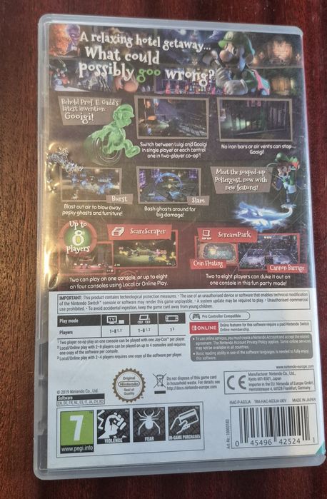 Zamienie gre nintendo swich