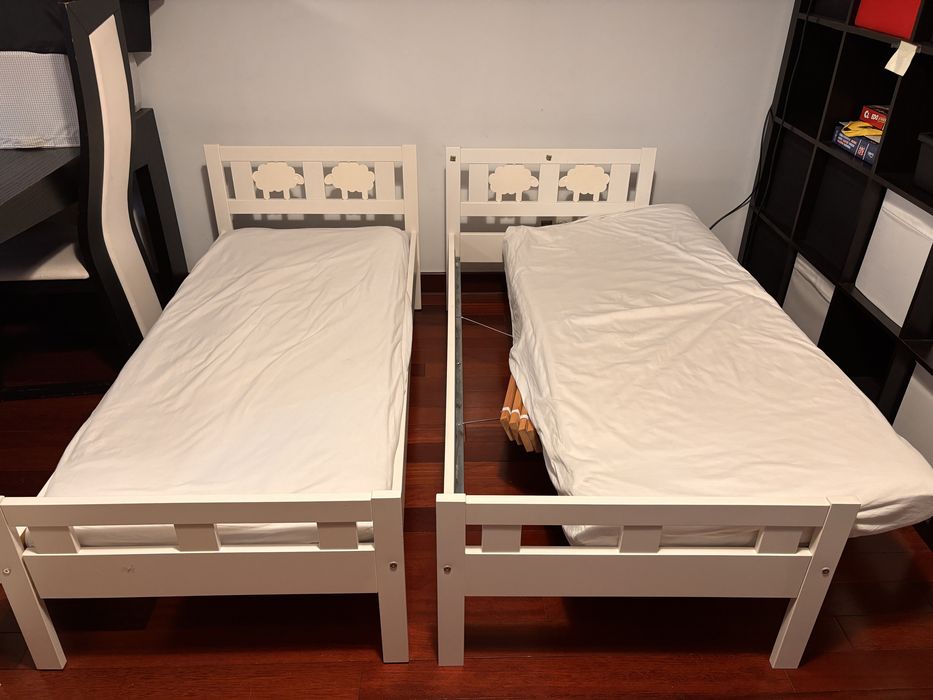 Cama crianca com colchao ikea