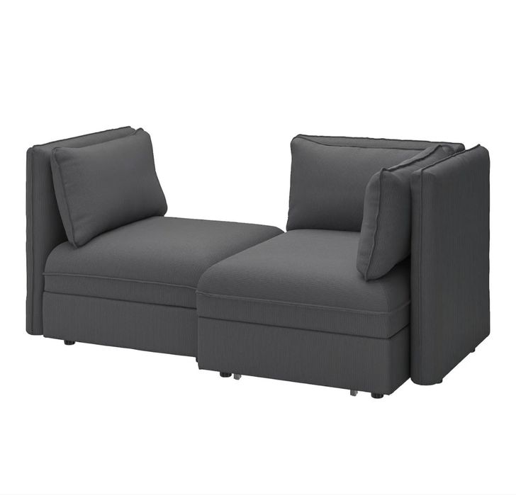Ikea Vallentuna Rozkładana Sofa Modułowa 2-Osobowa