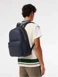 Мужской синий рюкзак Lacoste оригинал