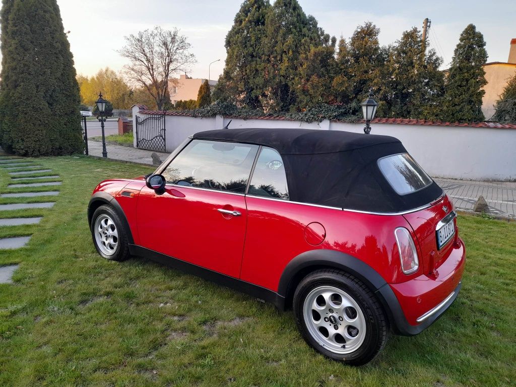 Mini One Cabriolet 2005r., 1,6 benzyna