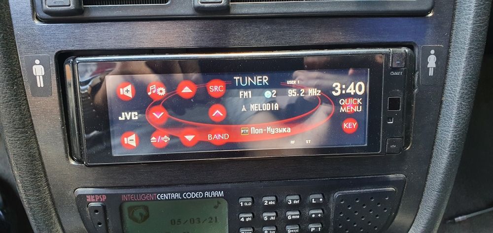 Автомагнитола JVC
