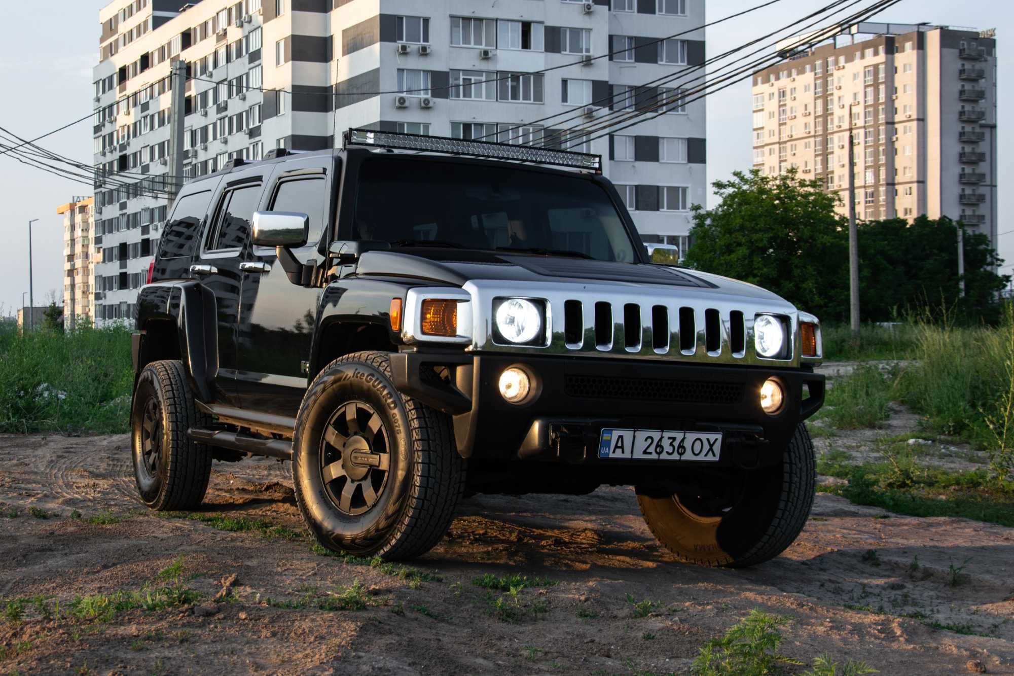 Настоящий Внедорожник Hummer H3 (рамный джип)