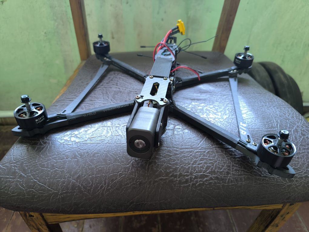 Нічний Дрон fpv 8 дюймів з тепловізором